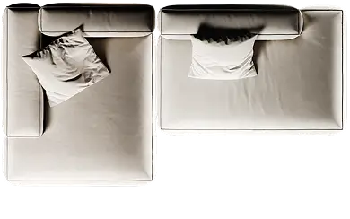 Оттоманка и сидушка с выступом