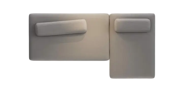 С одним подлокотником и сидушкой с выступом